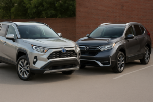 Read more about the article Fuel Economy Comparison: Toyota RAV4 Hybrid vs Honda CR-V Hybrid