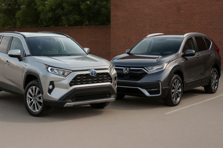 Fuel Economy Comparison: Toyota RAV4 Hybrid vs Honda CR-V Hybrid